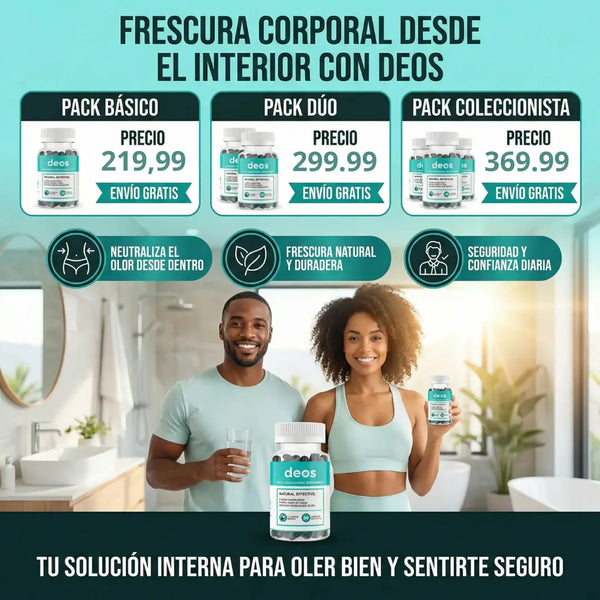 Deos - Frescura corporal desde el interior