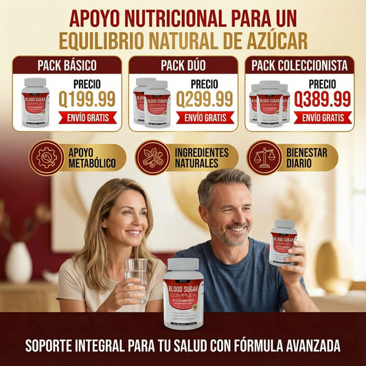 Blood Sugar Complex – Apoyo diario para el equilibrio del azúcar en la sangre